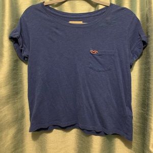 Hollister crop t shirt
